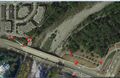 Vicinity of westbound bridge over Capilano River with arrows2.jpg